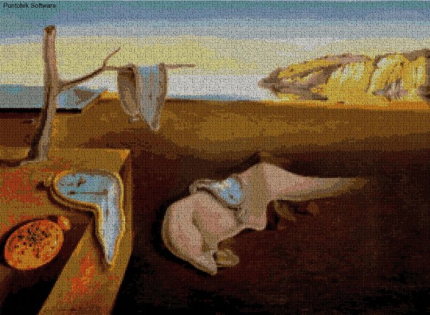 Persistencia de la memoria de Dalí 4